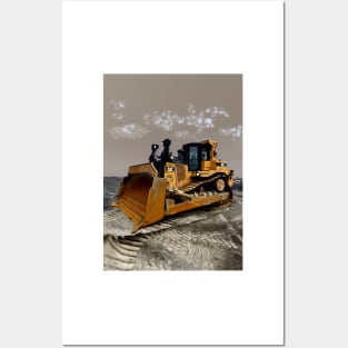 Bulldozer Posters and Art